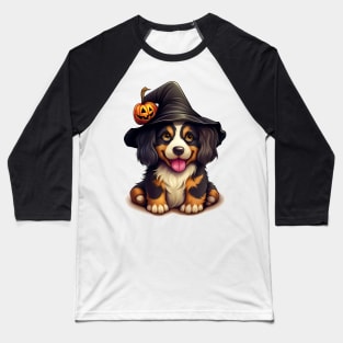 Halloween Bernese Mountain Dog #1 Baseball T-Shirt